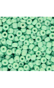 Seed beads 8/0 (3mm) Green ash